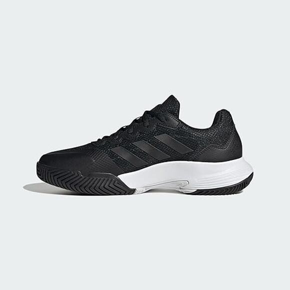 NTW adidas Men\'s Gamecourt 2.0 Tennis Sneaker, Black/Black/Grey, 9.5 main image 4
